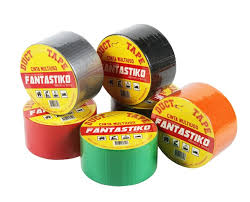 Cinta Embalaje Stiko Duct Tape Multiuso 48 X 9 Roja