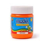 Tempera Model Pote 250 Gramos Naranja