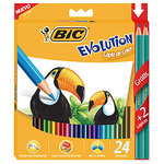 Pinturitas Bic Evolution 24 Col Largos