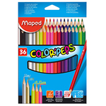 Pinturitas Maped Color Peps X 36 Largos