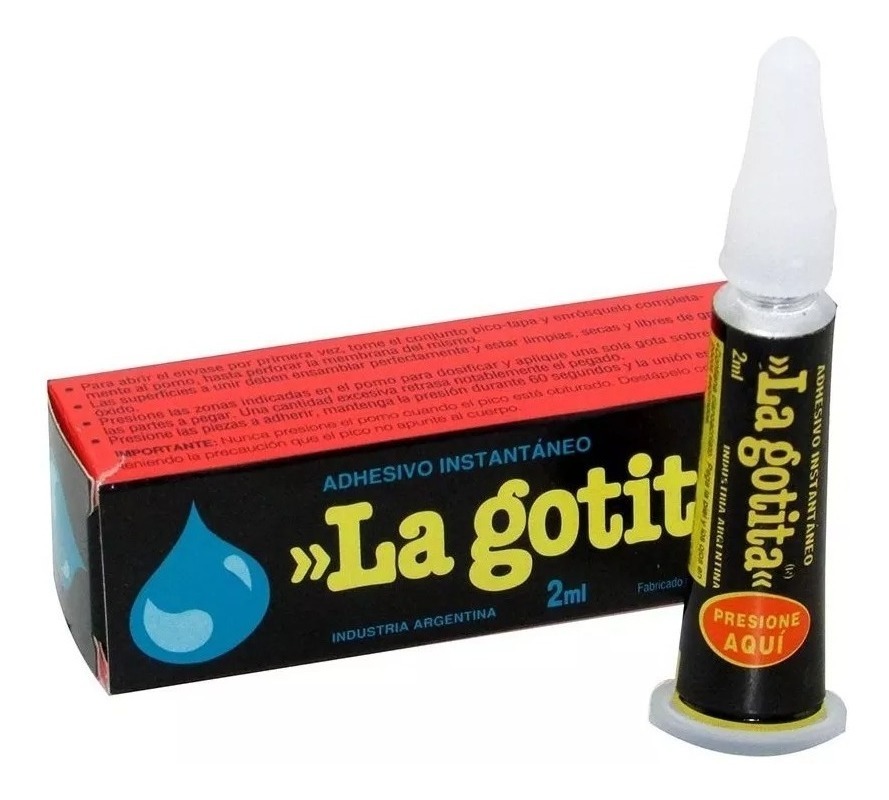 Adhesivo Instantaneo La Gotita 2 Ml