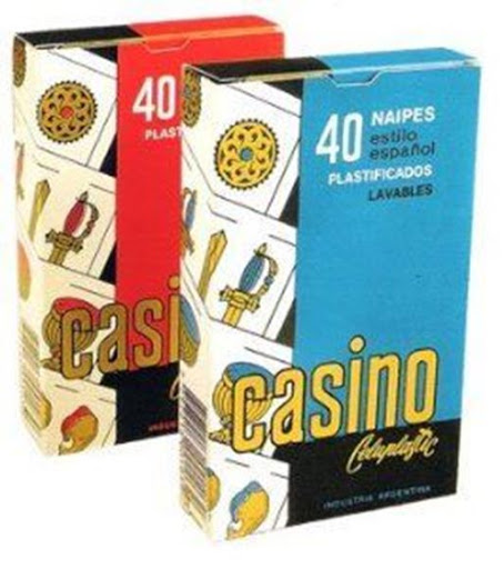 Naipes Casino Celuplastic 40