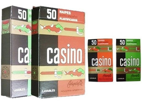 Naipes Casino Celuplastic 50