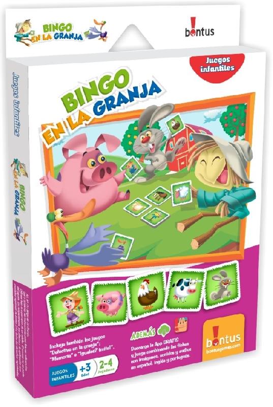 Juegos Infantiles + App Bontus Bingo En La Granja