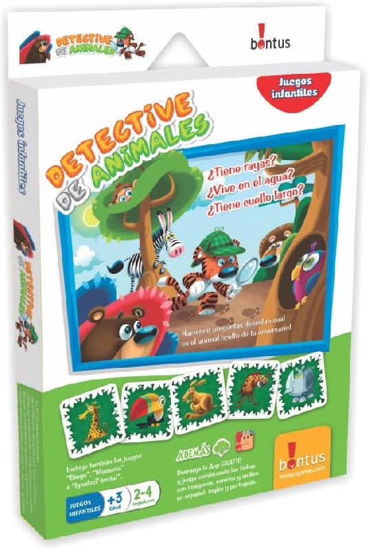 Juegos Infantiles + App Bontus Detective De Animales