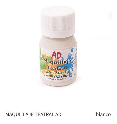 Maquillaje Ad Teatral 010 Blanco * 40 Ml