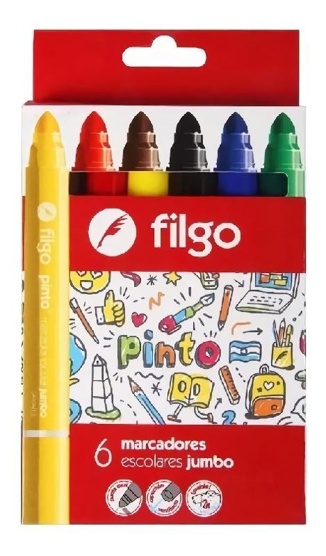 Marcador Filgo Pinto * 6 U. Jumbo