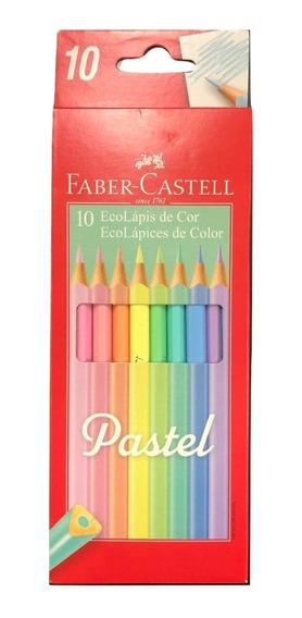 Pinturitas Faber Carton *10 Pastel