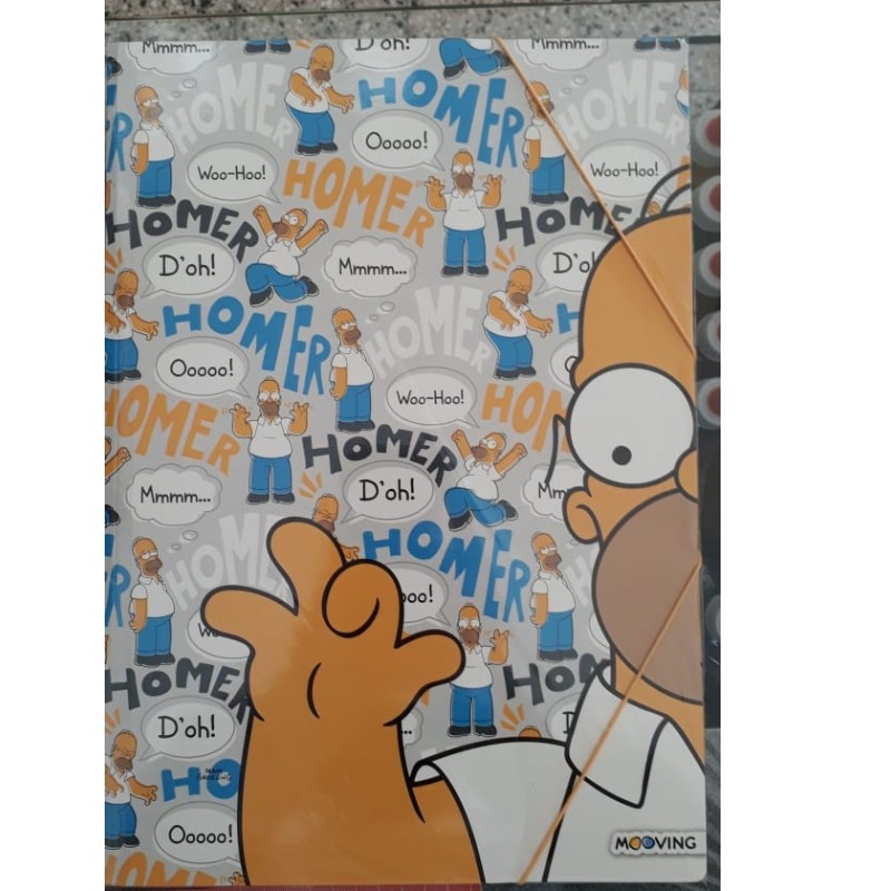 Carpeta Mooving 3 Solap 1005196 Simpsons