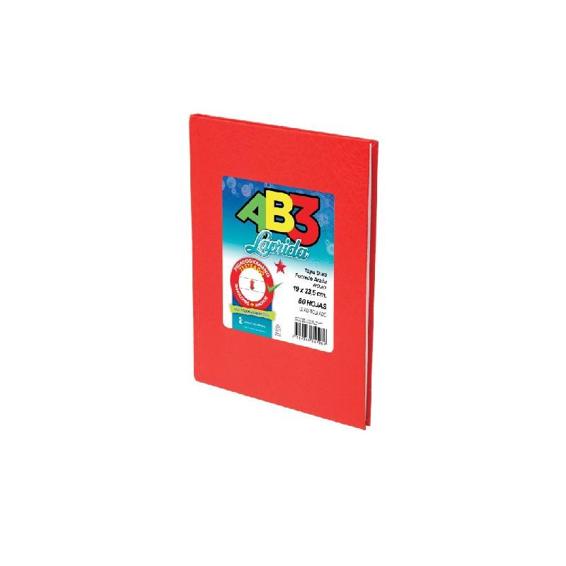 Cuaderno Laprida Ab3 19*23.5 AraÑa  50 H.# Rojo