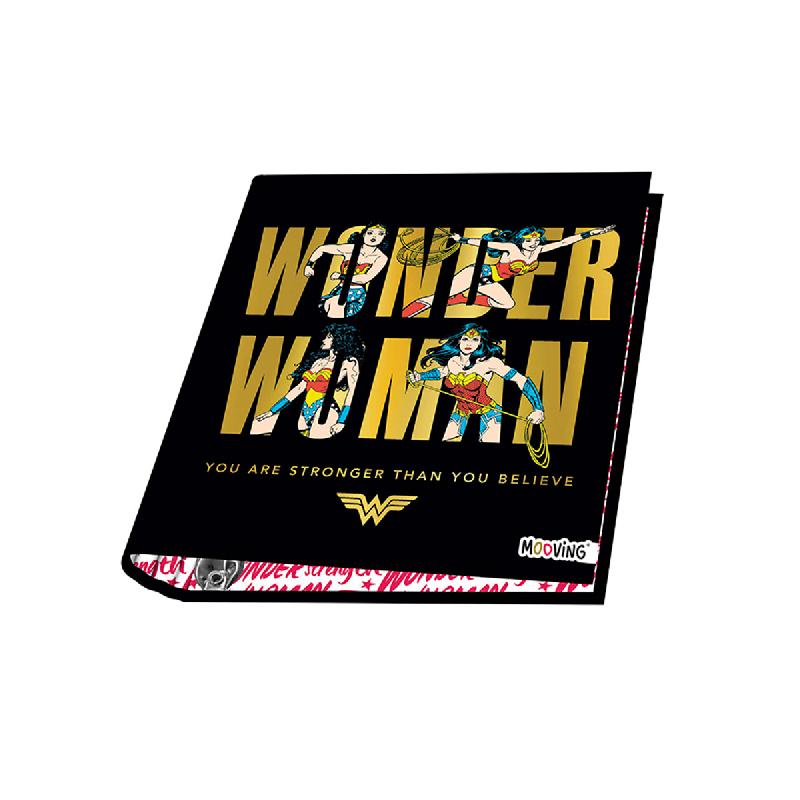 Carpeta Mooving 340 1001221 Wonder Woman Cartone