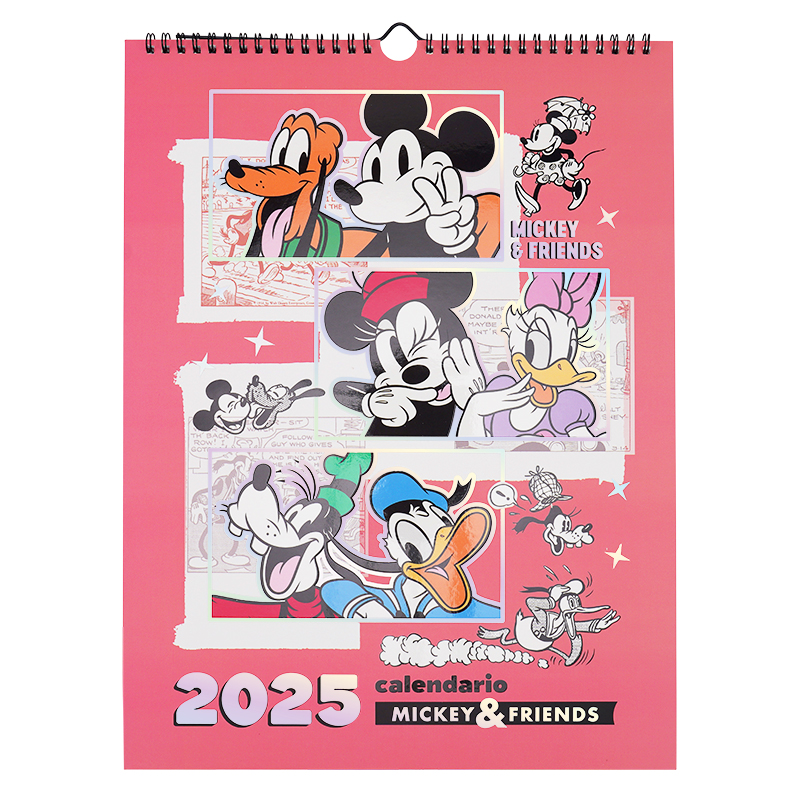 Calendario Mooving Mickey & Friends 30 X 40 Cm. (1419253)